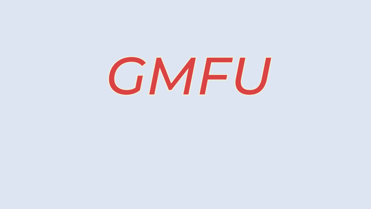 gmfu meaning in text