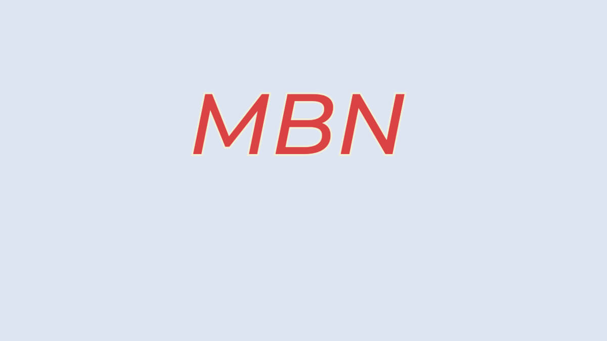 what does mbn mean in text