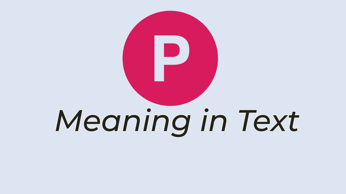 What Does The Letter P Mean In Grades