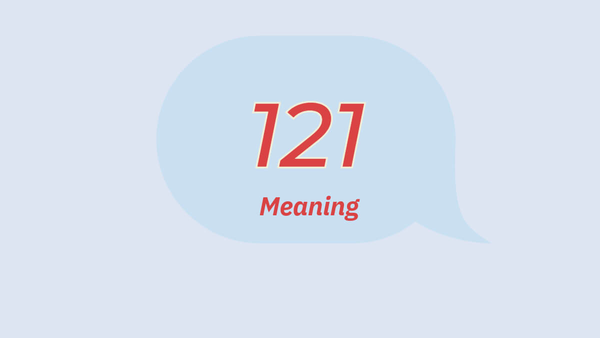 121 meaning