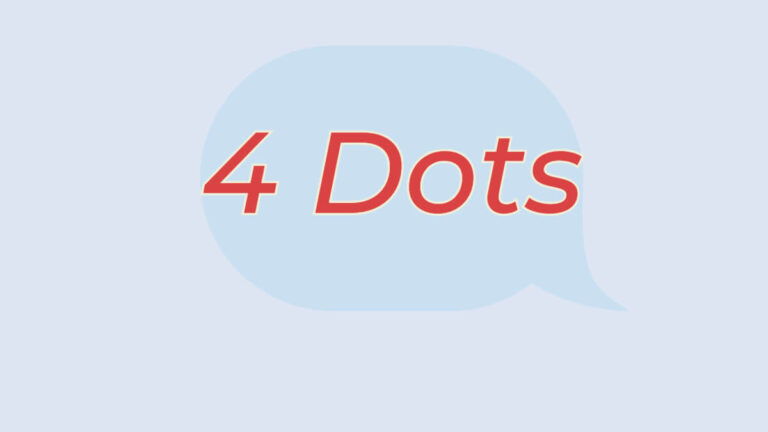What Does 4 Dots Mean In Texting? (Meaning, Usages, Examples)