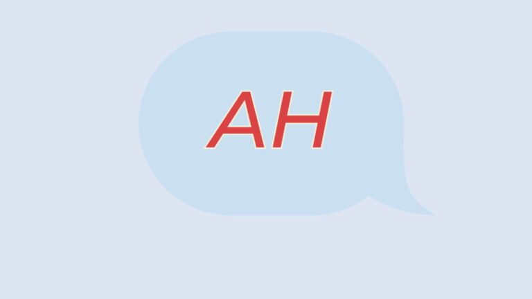 What Does AH Mean In Texting? (Meaning, Usages, Examples)